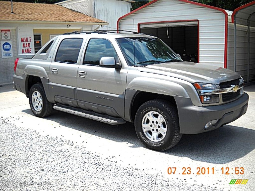 2002 Avalanche The North Face Edition 4x4 - Light Pewter Metallic / Cedar Green/Graphite photo #4