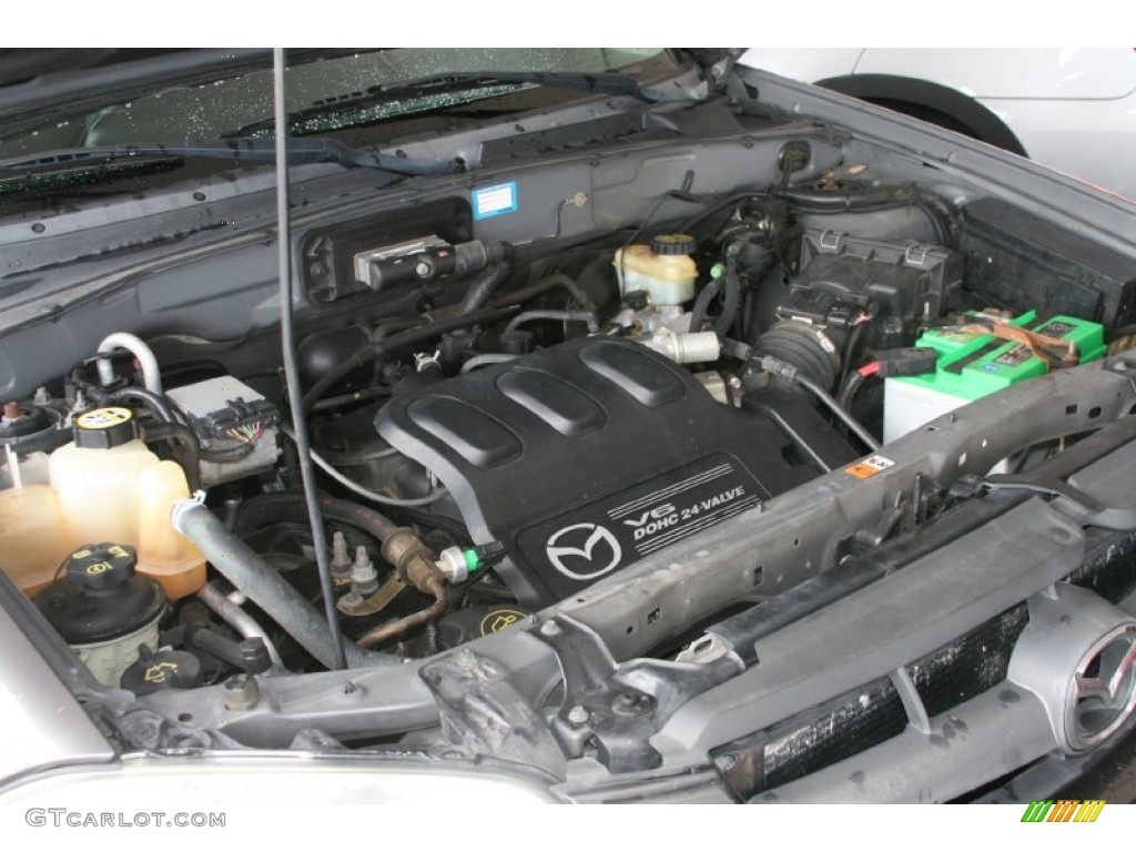 2003 Mazda Tribute ES-V6 4WD 3.0 Liter DOHC 24 Valve V6 Engine Photo #52092515