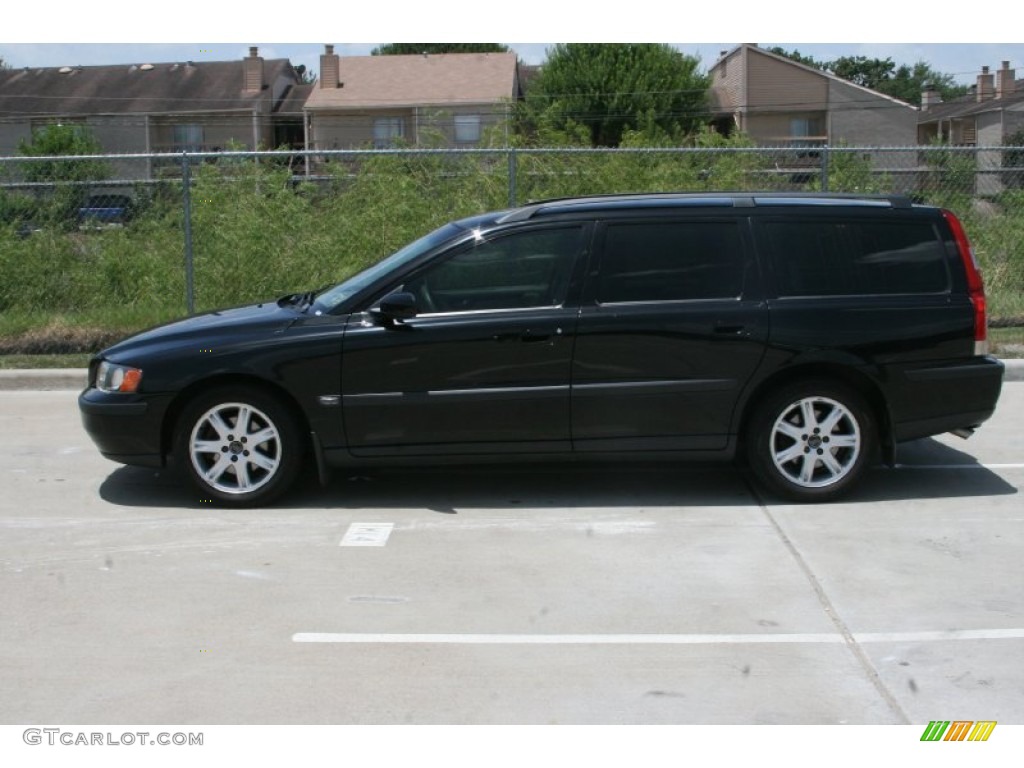 Black 2004 Volvo V70 2.5T Exterior Photo #52092695