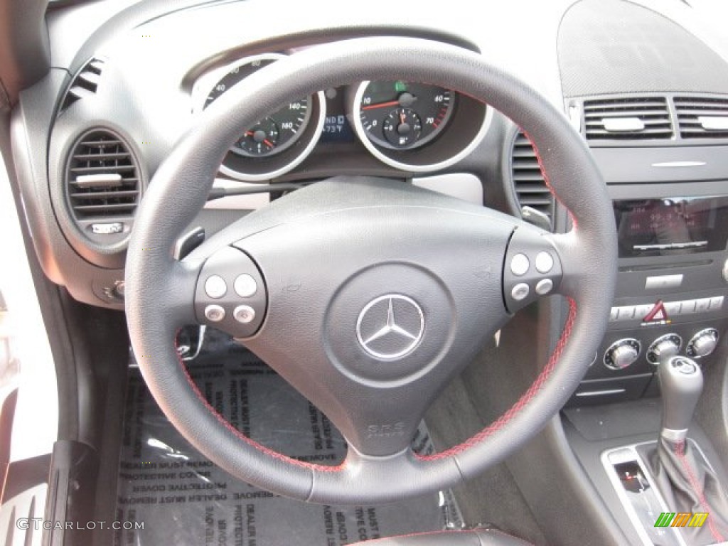 2008 Mercedes-Benz SLK 280 Edition 10 Roadster Steering Wheel Photos