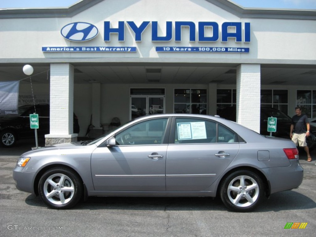 Steel Gray Hyundai Sonata