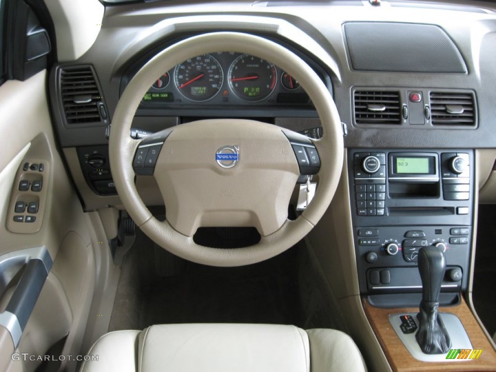 2008 Volvo XC90 3.2 AWD Sandstone Dashboard Photo #52094522