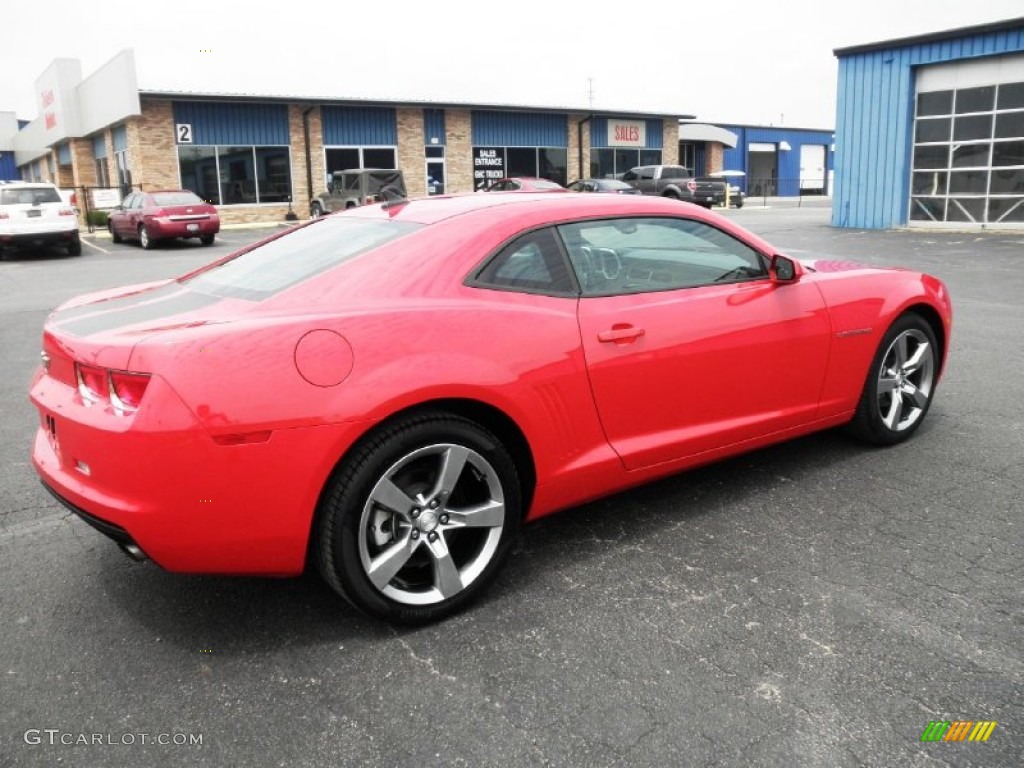 2010 Camaro LS Coupe - Victory Red / Black photo #21
