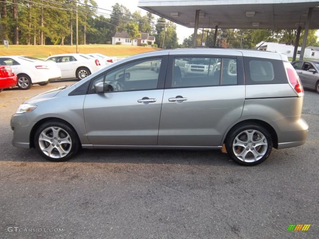 Liquid Silver Metallic 2010 Mazda MAZDA5 Sport Exterior Photo #52094705