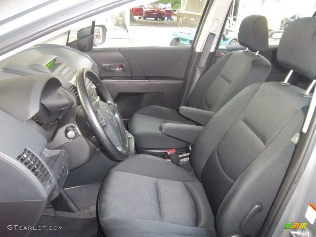 Black Interior 2010 Mazda MAZDA5 Sport Photo #52094858