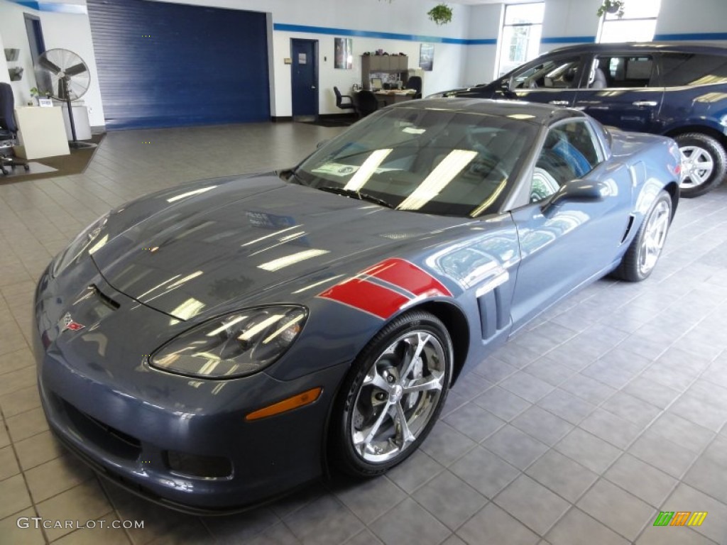 Supersonic Blue Metallic 2011 Chevrolet Corvette Grand Sport Coupe Exterior Photo #52095566