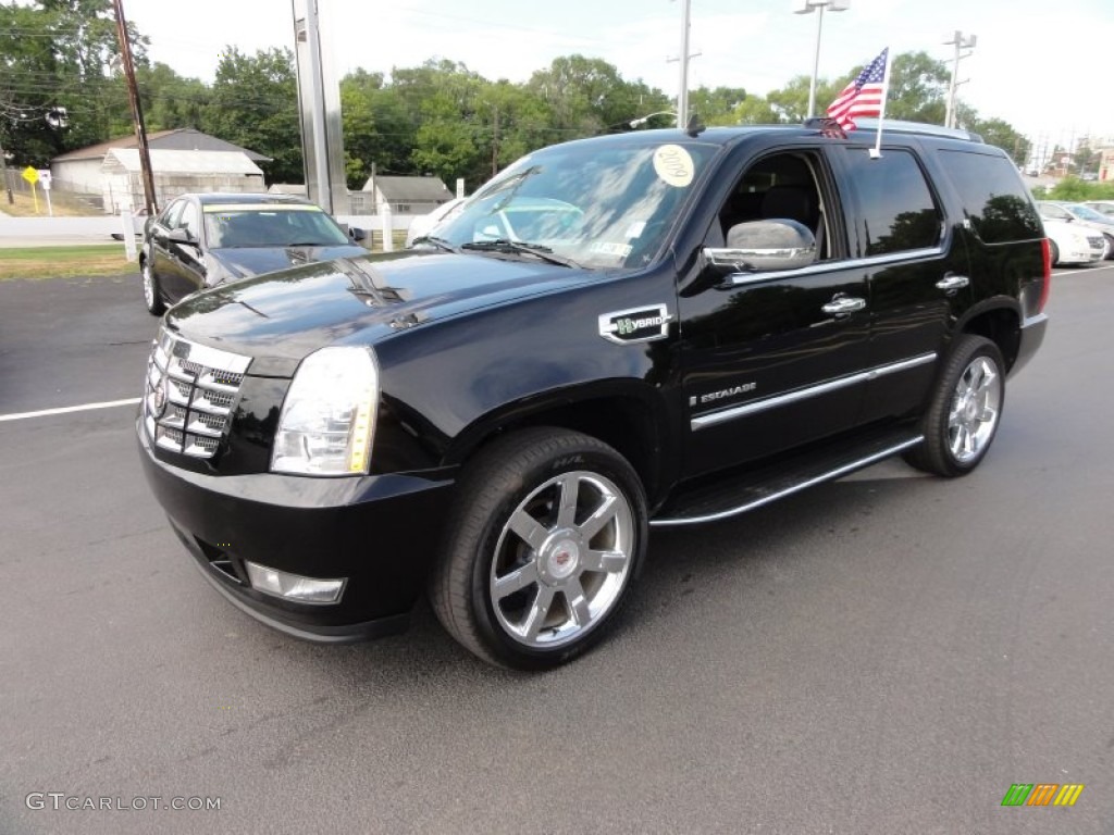 Black Raven 2009 Cadillac Escalade Hybrid AWD Exterior Photo #52095938