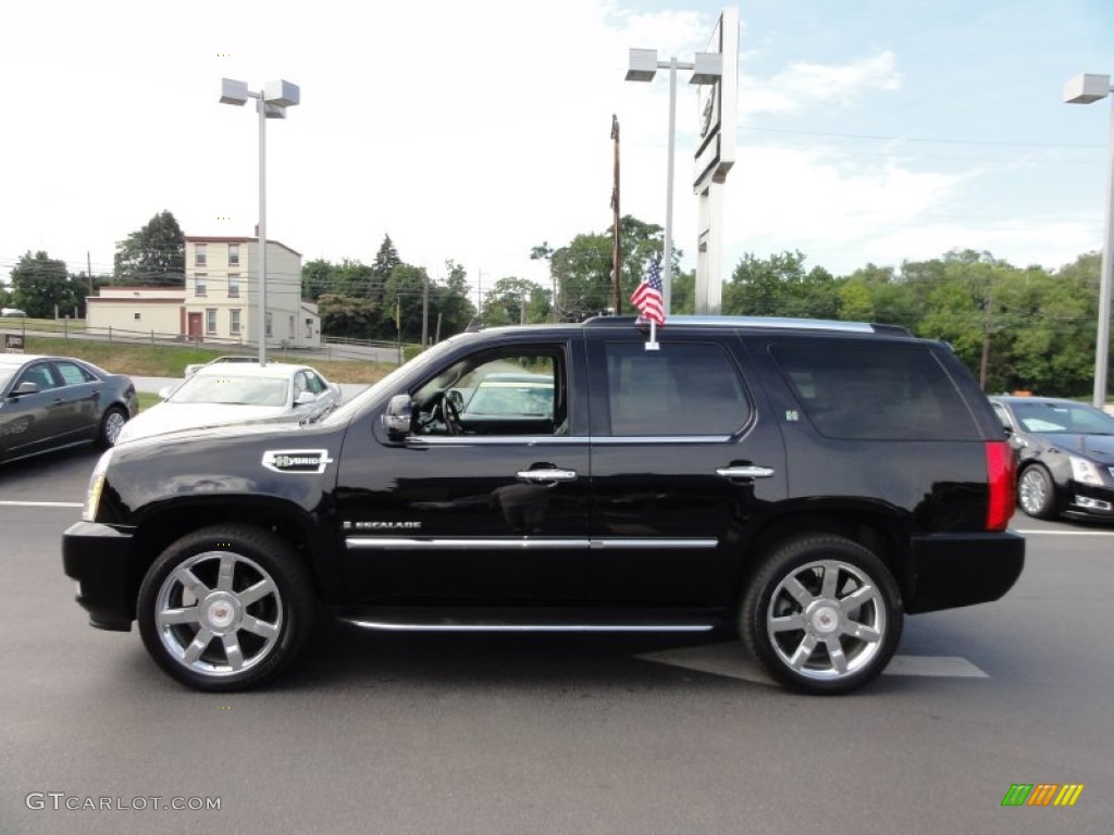 Black Raven 2009 Cadillac Escalade Hybrid AWD Exterior Photo #52096088