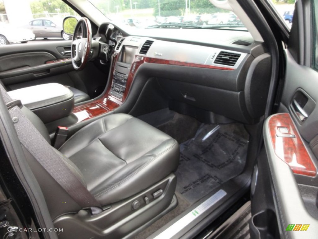 2009 Cadillac Escalade Hybrid AWD Ebony/Ebony Dashboard Photo #52096205