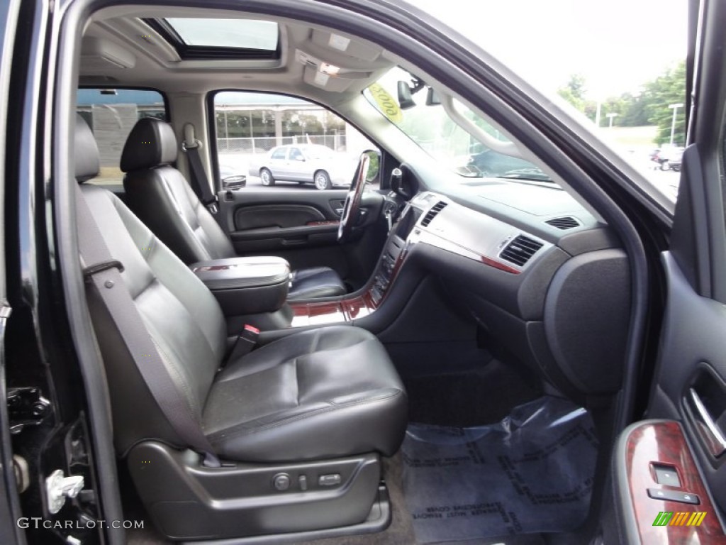 Ebony/Ebony Interior 2009 Cadillac Escalade Hybrid AWD Photo #52096238