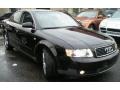 Brilliant Black 2004 Audi A4 3.0 Sedan