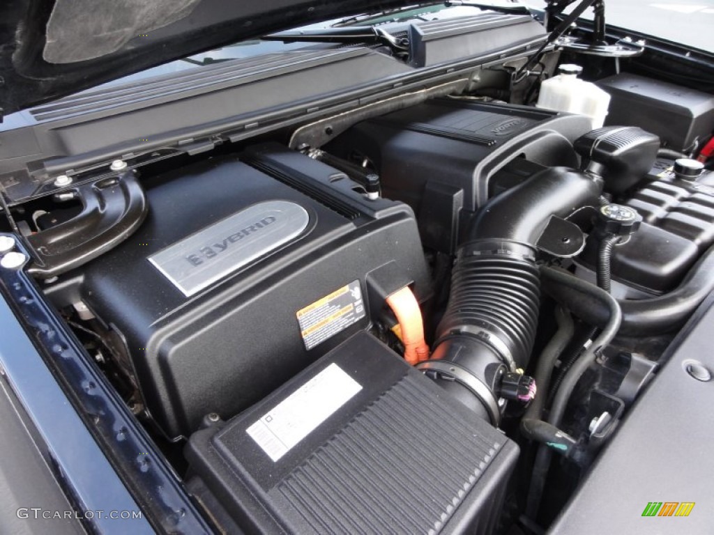 2009 Cadillac Escalade Hybrid AWD 6.0 Liter OHV 16-Valve VVT V8 Gasoline/Electric Hybrid Engine Photo #52096409