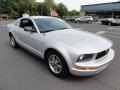 2005 Satin Silver Metallic Ford Mustang V6 Deluxe Coupe  photo #4