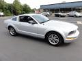 2005 Satin Silver Metallic Ford Mustang V6 Deluxe Coupe  photo #6