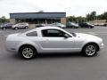 2005 Satin Silver Metallic Ford Mustang V6 Deluxe Coupe  photo #7