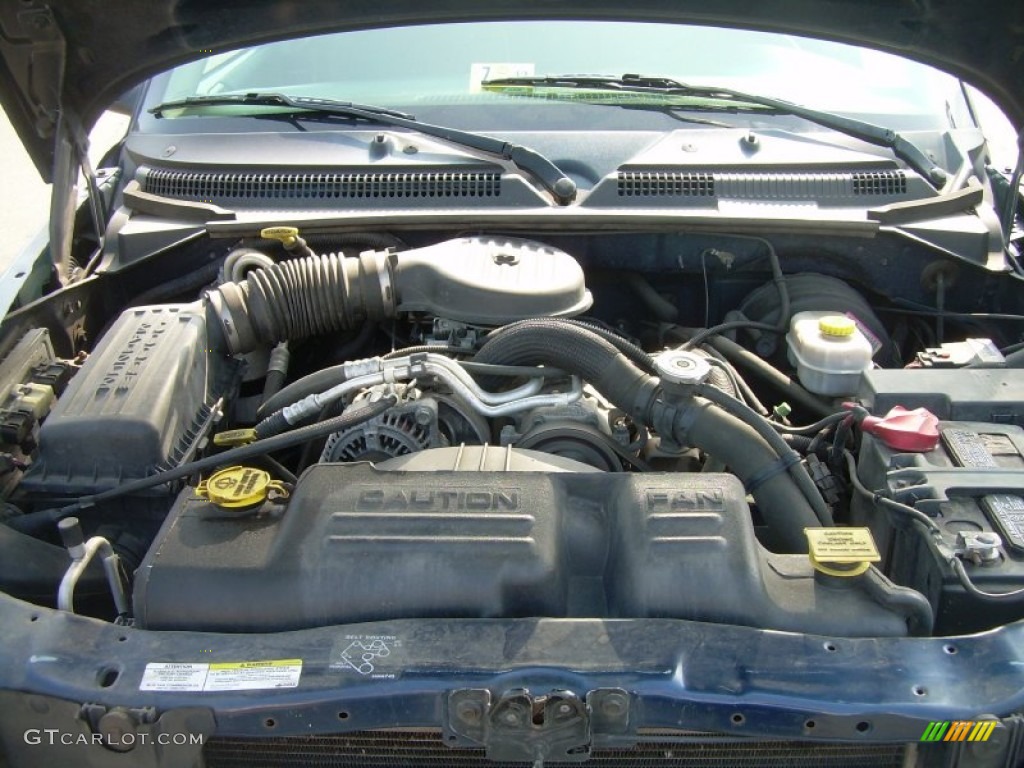 2003 Dodge Dakota SLT Club Cab 4x4 3.9 Liter OHV 12-Valve V6 Engine Photo #52097618