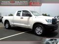 2011 Super White Toyota Tundra Double Cab  photo #1