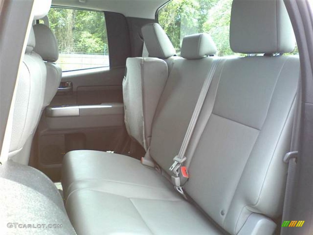 2011 Tundra Double Cab - Super White / Graphite Gray photo #7