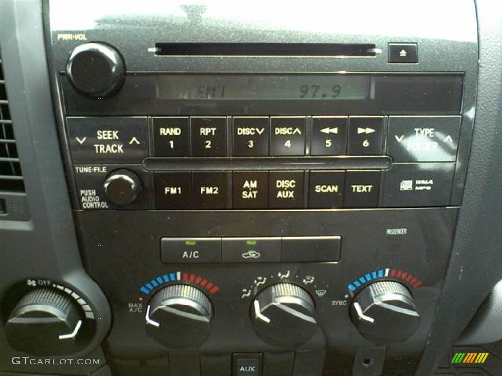 2011 Tundra Double Cab - Super White / Graphite Gray photo #8
