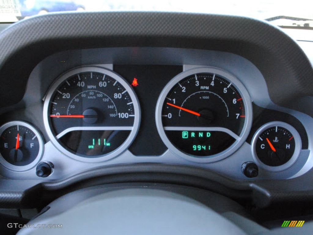 2007 Jeep Wrangler Rubicon 4x4 Gauges Photo #52098329