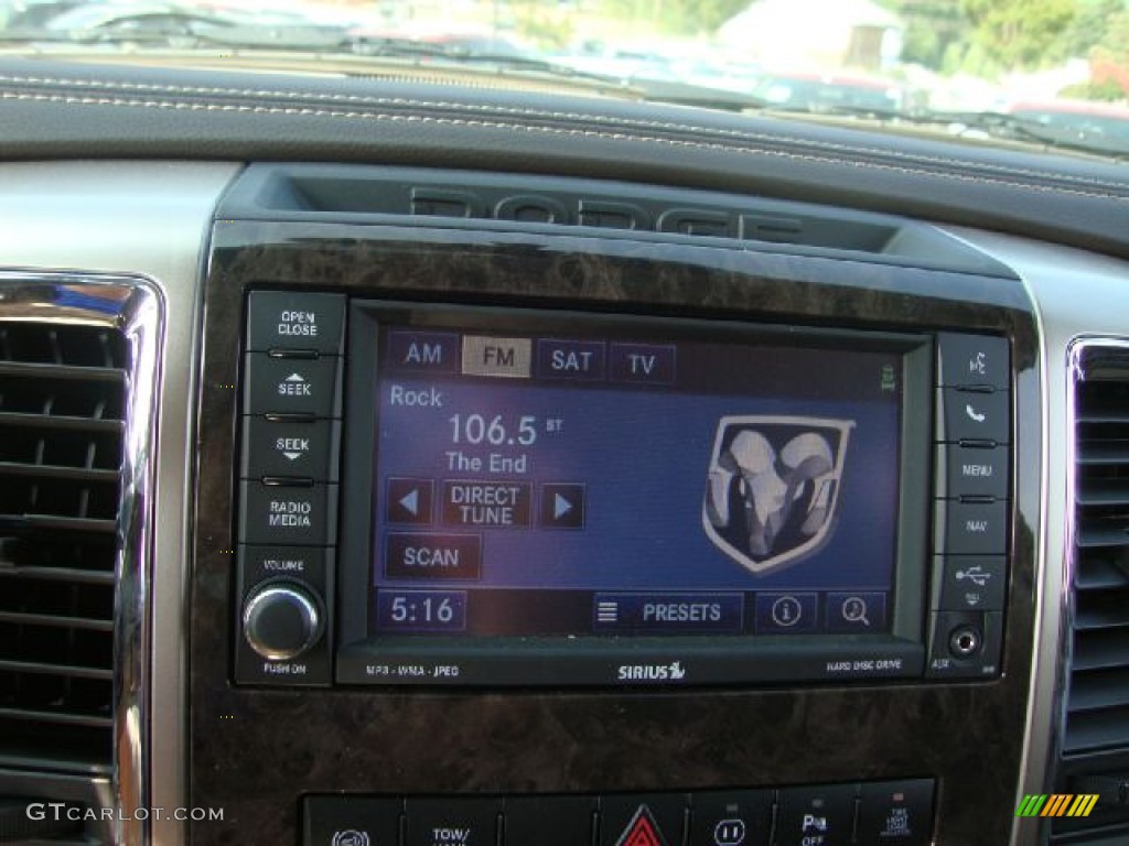 2011 Dodge Ram 2500 HD Laramie Longhorn Mega Cab 4x4 Controls Photo #52098686