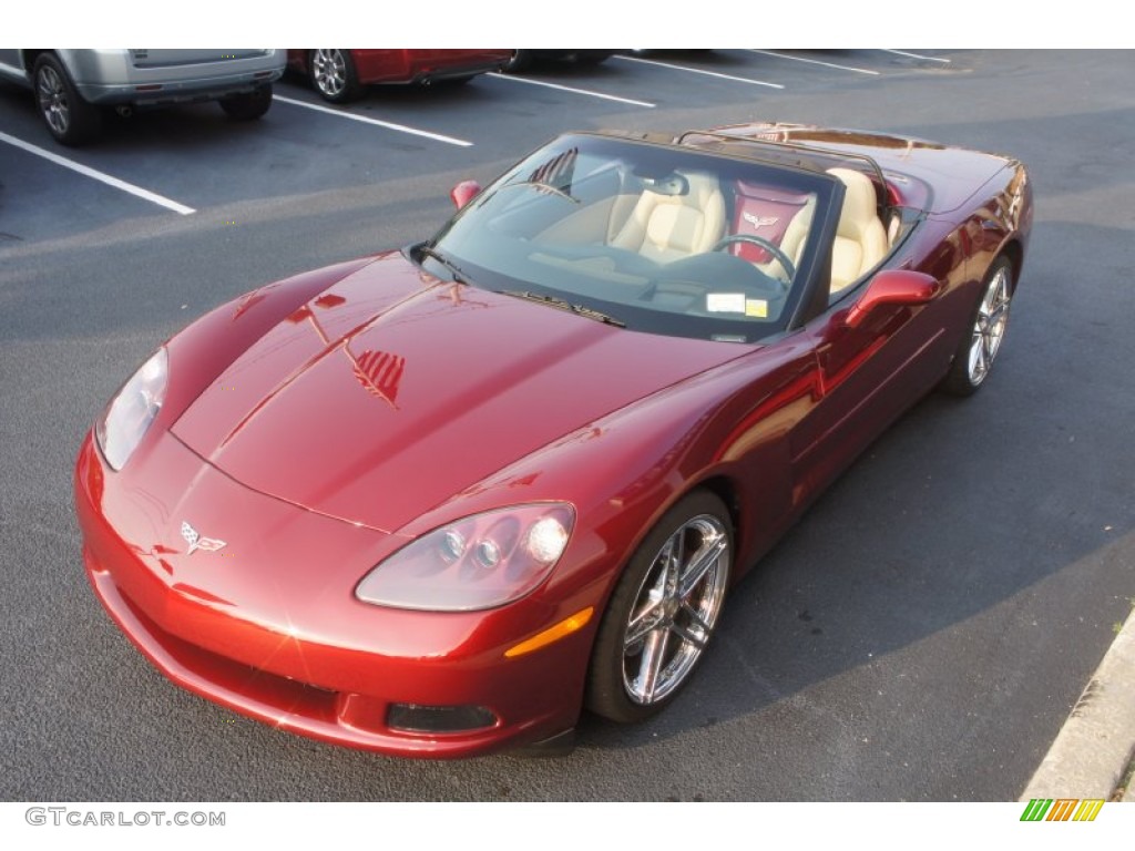 Monterey Red Metallic 2006 Chevrolet Corvette Convertible Exterior Photo #52099667