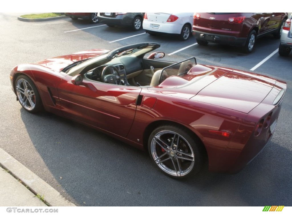 Monterey Red Metallic 2006 Chevrolet Corvette Convertible Exterior Photo #52099685