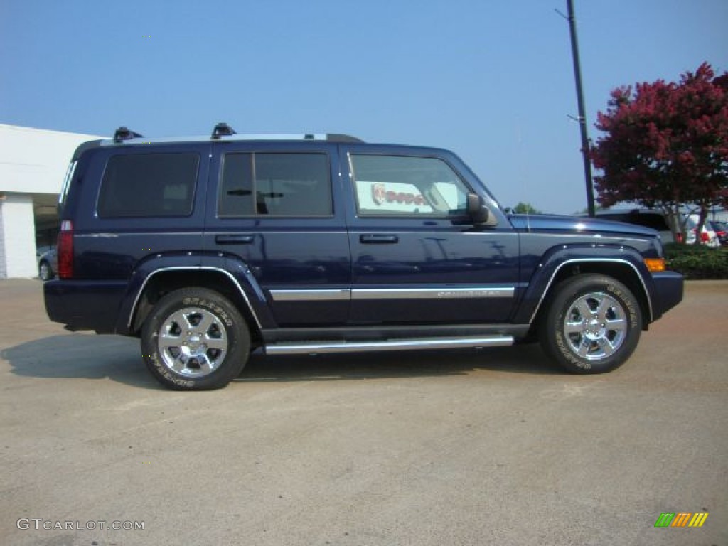 2006 Commander Limited 4x4 - Midnight Blue Pearl / Dark Slate Gray/Light Graystone photo #2