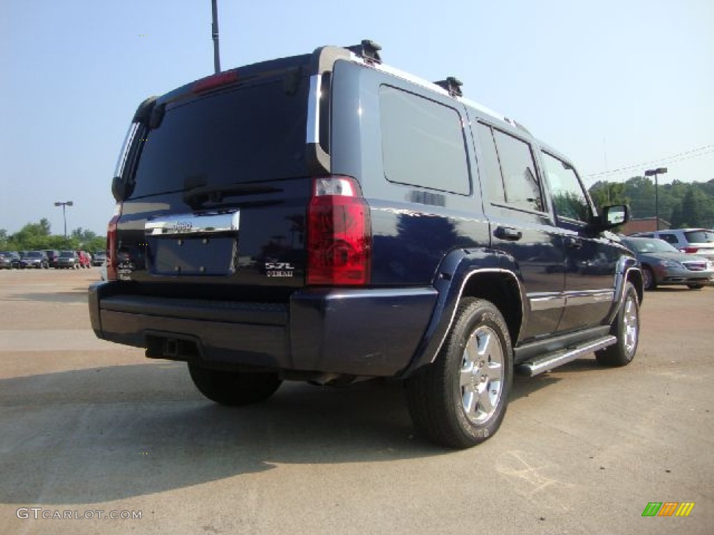 2006 Commander Limited 4x4 - Midnight Blue Pearl / Dark Slate Gray/Light Graystone photo #3