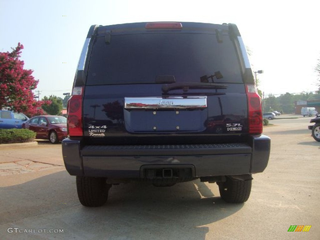 2006 Commander Limited 4x4 - Midnight Blue Pearl / Dark Slate Gray/Light Graystone photo #4