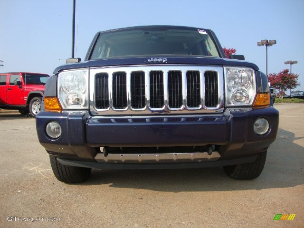 2006 Commander Limited 4x4 - Midnight Blue Pearl / Dark Slate Gray/Light Graystone photo #8
