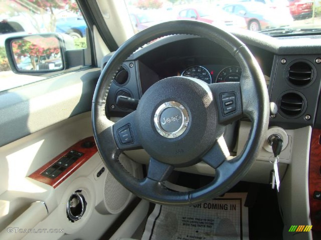 2006 Commander Limited 4x4 - Midnight Blue Pearl / Dark Slate Gray/Light Graystone photo #30