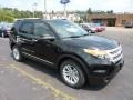 2011 Ebony Black Ford Explorer XLT 4WD  photo #1