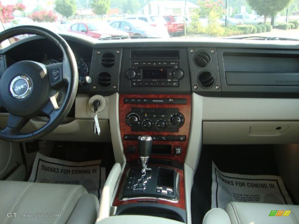 2006 Commander Limited 4x4 - Midnight Blue Pearl / Dark Slate Gray/Light Graystone photo #34
