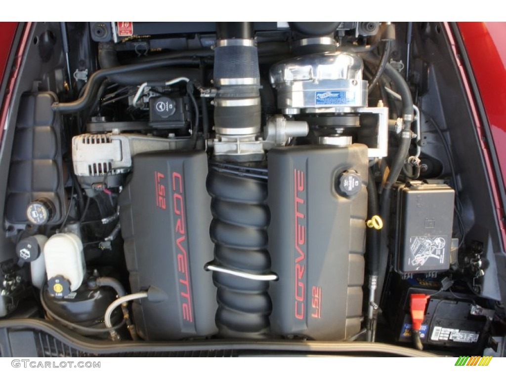 2006 Chevrolet Corvette Convertible 6.0 Liter ProCharger Supercharged OHV 16-Valve LS2 V8 Engine Photo #52100360