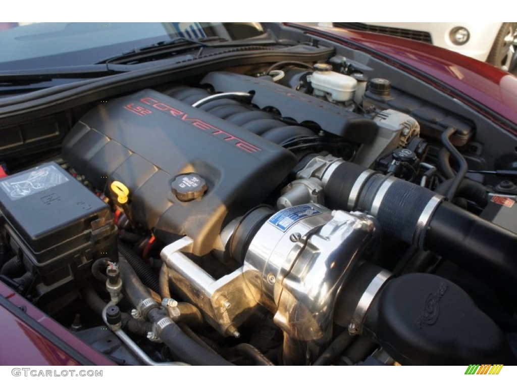 2006 Chevrolet Corvette Convertible 6.0 Liter ProCharger Supercharged OHV 16-Valve LS2 V8 Engine Photo #52100378