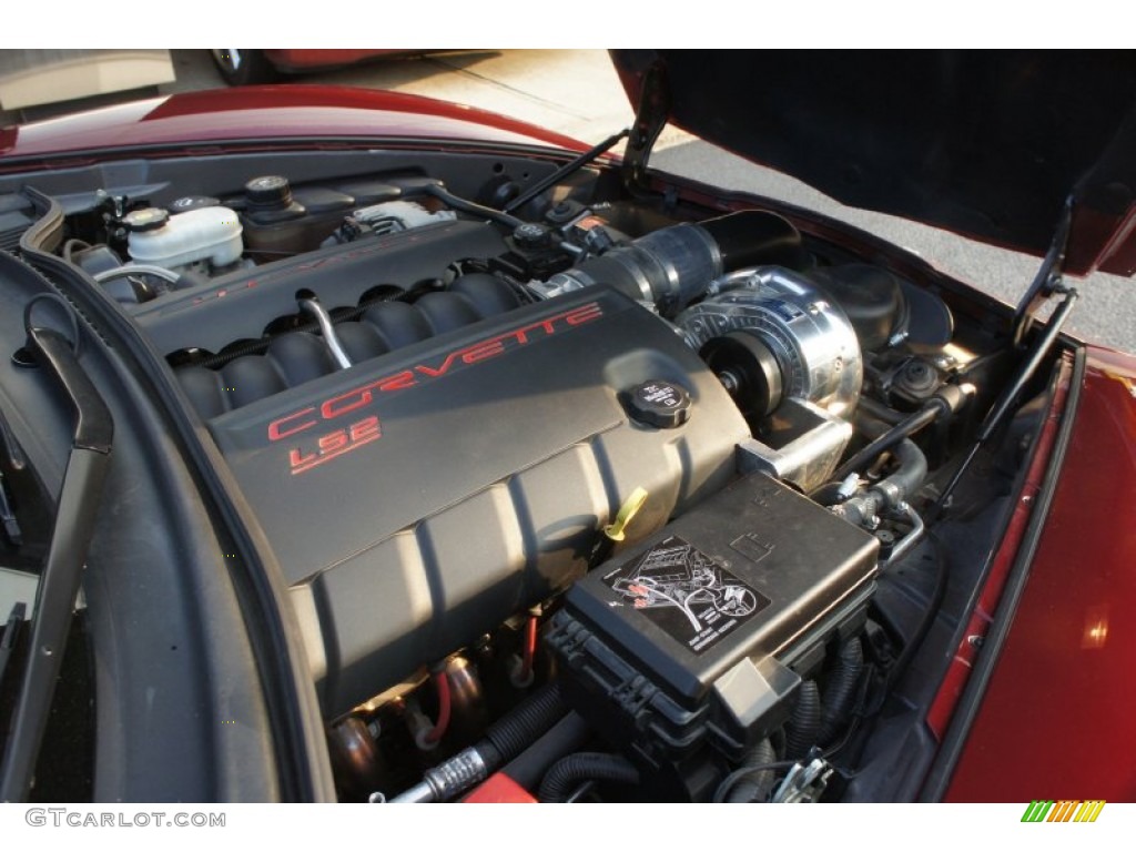2006 Chevrolet Corvette Convertible 6.0 Liter ProCharger Supercharged OHV 16-Valve LS2 V8 Engine Photo #52100398