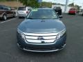 2011 Steel Blue Metallic Ford Fusion SEL V6  photo #6