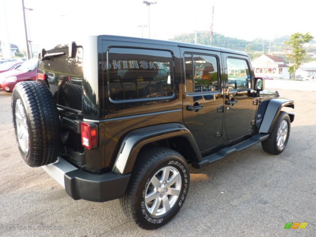 Black 2011 Jeep Wrangler Unlimited Sahara 70th Anniversary 4x4 Exterior Photo #52100774