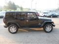 Black 2011 Jeep Wrangler Unlimited Sahara 70th Anniversary 4x4 Exterior