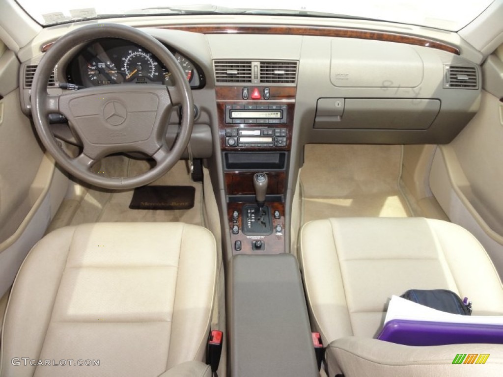 1997 Mercedes-Benz C 230 Sedan Tan Dashboard Photo #52101431