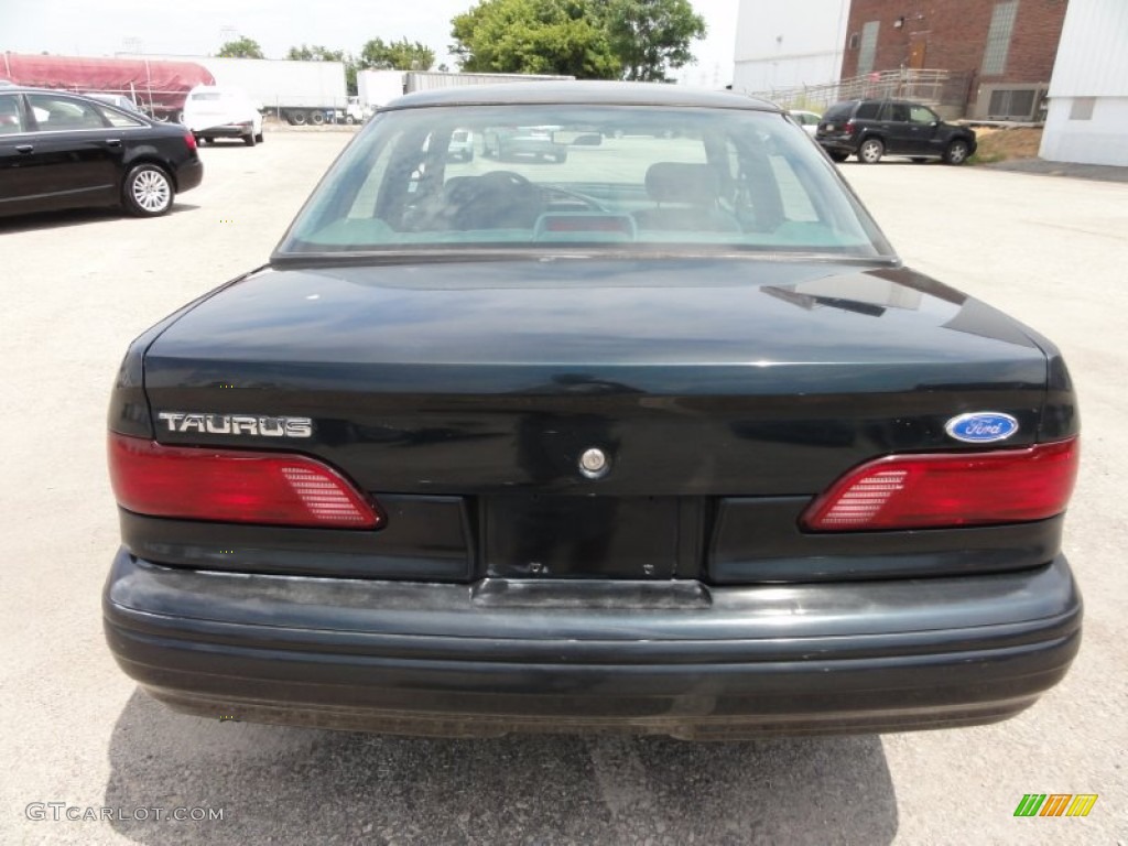 1995 Taurus GL Sedan - Midnight Teal Metallic / Green photo #9