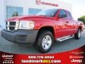 2008 Flame Red Dodge Dakota SXT Extended Cab  photo #1