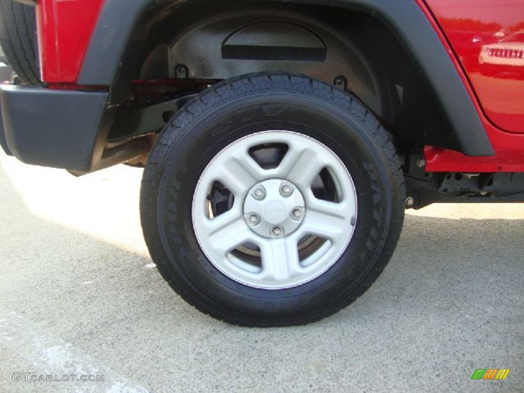 2010 Jeep Wrangler Unlimited Sport 4x4 Right Hand Drive Wheel Photo #52102535