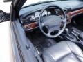 Deep Royal Blue 2002 Chrysler Sebring Limited Convertible Dashboard