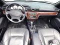 Deep Royal Blue 2002 Chrysler Sebring Limited Convertible Dashboard