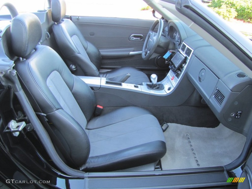 Dark Slate Gray/Medium Slate Gray Interior 2007 Chrysler Crossfire Roadster Photo #52103207