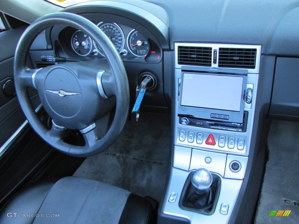 2007 Chrysler Crossfire Roadster Dark Slate Gray/Medium Slate Gray Dashboard Photo #52103240
