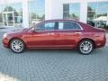 2009 Red Jewel Chevrolet Malibu LTZ Sedan  photo #2