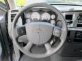 Medium Slate Gray Steering Wheel Photo for 2007 Dodge Ram 1500 #52104035
